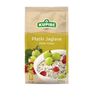 Kupiec Płatki jaglane 200g X8